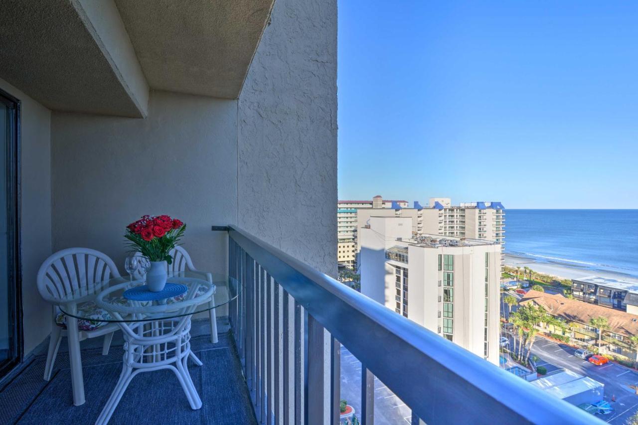 Myrtle Beach Condo With Ocean Views - Walk To Beach! Экстерьер фото